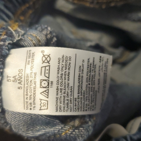 Old navy 5T girls jeggings - Picture 3 of 3